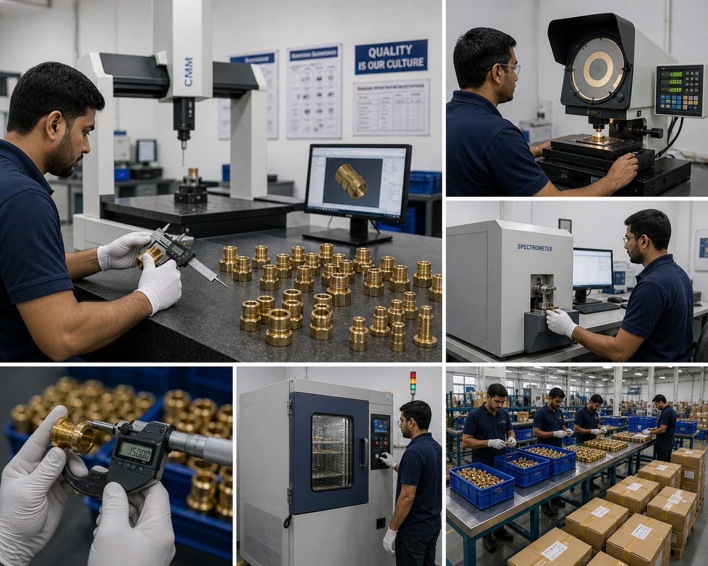 Quality Testing Laboratory — Bajarang Brass
